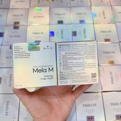 Kem Dưỡng Trắng Mela M Whitening Magic Cream 50g - Làm Mờ Thâm Nám, Tàn Nhang, Cải Thiện Làn Da Mịn Màng và Rạng Rỡ