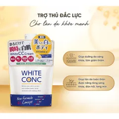 Kem Dưỡng Thể Nâng Tông Da White Conc CC Cream Nhật Bản – 200g 387555