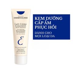 Kem Dưỡng Ẩm Đa Năng Embryolisse Lait-Crème Concentré - Dưỡng Ẩm Cho Da Nhạy Cảm 30ml/75ml, Thích Hợp Cho Mọi Loại Da