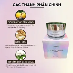 Kem Dưỡng Trắng Da Goodal Premium Snail 30ml - Chiết Xuất Ốc Sên, Sáng Da, Phục Hồi Da Hư Tổn, Giữ Ẩm, Chống Lão Hóa