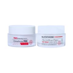 Kem Dưỡng Da Angel’s Liquid 7 Day Glutathione 700 V-Cream + Niacinamide 50ml - Làm Sáng Da, Cấp Ẩm, Làm Mờ Thâm nám