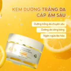 Kem Dưỡng D'Alba White Truffle Vita Toning Capsule Cream 55g - Cấp Ẩm, Dưỡng Sáng Da, Chống Lão Hóa, Đặc Trị Từng Loại Da
