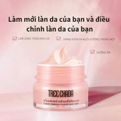 Kem Trang Điểm Tree Chada Cream Makeup Snow Light 50g - Dưỡng Ẩm, Che Khuyết Điểm, Tông Da Rạng Rỡ Hàn Quốc