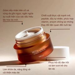 Kem Dưỡng Chống Lão Hóa Vùng Cổ Vella Neck Cream 50ml - Giúp Cổ Mịn Màng, Da Đàn Hồi, Chống Nếp Nhăn và Chảy Xệ