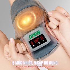 Máy Massage Đầu Gối Nikio NK-185D - Công Nghệ Massage Rung Nóng Giảm Đau, Thiết Kế Tiện Lợi Cho Người Cao Tuổi và Vận Động Viên