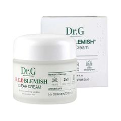 Kem Dưỡng Da Dr.G Red Blemish Clear 70ml - Kem Làm Dịu, Cấp Ẩm, Phục Hồi Da Nhạy Cảm, Giảm Đỏ, Hỗ Trợ Da Mụn