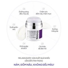 Kem Dưỡng Chống Lão Hóa Maxclinic Time Return Melatonin 50g - Cải Thiện Nếp Nhăn, Tăng Độ Đàn Hồi, Dưỡng Ẩm Sâu Da