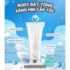 Tinh Chất Kem Dưỡng Sáng & Nâng Tone Da Toàn Thân 9 Wishes White Tone-up Body Serum - 150ml 387633