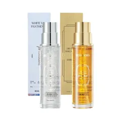 Tinh Chất Dưỡng Da Bergamo 24K Gold Bakuchiol Premium & White Vita Panthenol Premium Essence 120ml