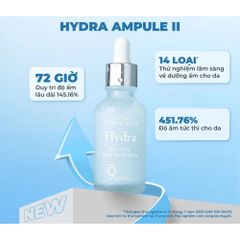 Bộ Đôi Dưỡng Ẩm Đa Tầng 9 Wishes Hydra Serum II 30ml và Kem Dưỡng 50ml - Phục Hồi Độ Ẩm cho Mọi Loại Da