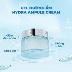 Bộ Đôi Dưỡng Ẩm Đa Tầng 9 Wishes Hydra Serum II 30ml và Kem Dưỡng 50ml - Phục Hồi Độ Ẩm cho Mọi Loại Da