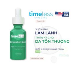 Tinh Chất Serum Timeless Vitamin B5 30ml - Phục Hồi Da, Giảm Mụn, Cấp Ẩm Sâu, Dành Cho Da Dầu Nhạy Cảm, An Toàn Không Hương Liệu