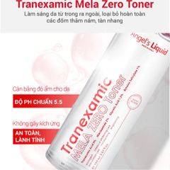 Tinh Chất Serum Giảm Thâm Nám Angel's Liquid Mela Zero Ampoule Đỏ/Trắng 30ml - Làm Sáng Da, Giảm Nám, Dưỡng Ẩm, Phục Hồi Da Tổn Thương