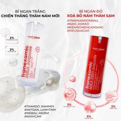Tinh Chất Serum Giảm Thâm Nám Angel's Liquid Mela Zero Ampoule Đỏ/Trắng 30ml - Làm Sáng Da, Giảm Nám, Dưỡng Ẩm, Phục Hồi Da Tổn Thương