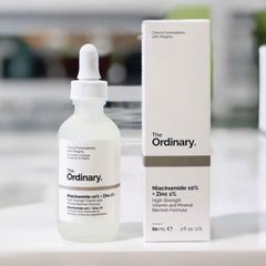 Tinh Chất Serum Giảm Mụn The Ordinary Niacinamide 10% & Zinc 1% - Kiềm Dầu, Làm Sáng Da, 30ml