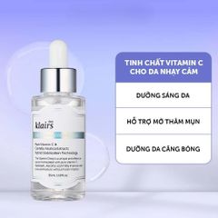 Serum Klairs Freshly Juiced Vitamin C Drop 35ml - Làm Sáng Da, Phục Hồi, Dưỡng Ẩm Cho Da Nhạy Cảm, Chống Oxy Hóa