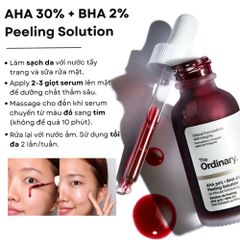 Tinh Chất Serum Tẩy Tế Bào Chết The Ordinary AHA 30% + BHA 2% 30ml - Giải Pháp Làm Sáng Da, Cải Thiện Mụn, Se Khít Lỗ Chân Lông