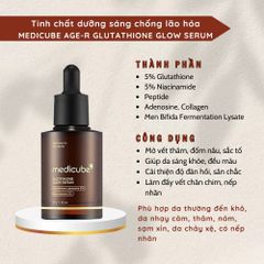 Tinh Chất Serum Medicube Glutathione Glow 30ml – Dưỡng Sáng, Săn Chắc Da, Giảm Thâm Nám 387726