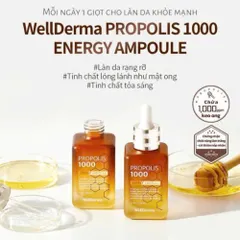 Tinh Chất Serum Keo Ong Wellderma Propolis 1000 - 50ml - Bí Quyết Cho Làn Da Sáng Khỏe, Căng Bóng
