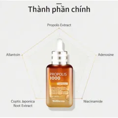 Tinh Chất Serum Keo Ong Wellderma Propolis 1000 - 50ml - Bí Quyết Cho Làn Da Sáng Khỏe, Căng Bóng