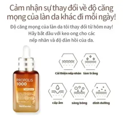 Tinh Chất Serum Keo Ong Wellderma Propolis 1000 - 50ml - Bí Quyết Cho Làn Da Sáng Khỏe, Căng Bóng