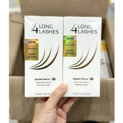 Tinh Chất Serum Dưỡng Mi Dài Và Dày Long4Lashes White 3ml - Hồi Phục Lông Mi, Giảm Gãy Rụng, Nuôi Dưỡng Chắc Khỏe