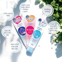 Sữa Rửa Mặt Dưỡng Da Kose Softymo Nhật Bản 220g - Làm Sạch Sâu, Dưỡng Ẩm, Dưỡng Trắng cho Mọi Loại Da, Sản Phẩm Best-Seller