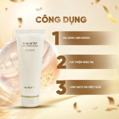 Sữa Rửa Mặt Tạo Bọt Dr.Pepti Galacto Cleansing Foam 110ml – Sạch Sâu, Sáng Mịn, Tái Tạo Da