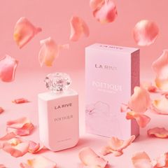 Nước Hoa Nữ La Rive Poetique EDP 90ml - Hương Hoa Hồng và Mẫu Đơn Quyến Rũ, Thanh Lịch, Lưu Hương Lâu 4-8 Giờ
