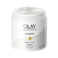 Tẩy Da Chết Olay Body Cellscience B3 VitaminC Radiance Care 200g - Cấp Ẩm, Giảm Mụn Lưng