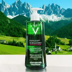 Sữa Rửa Mặt Cho Da Dầu Mụn Vichy Normaderm PhytoAction 400ml – Làm Sạch Sâu, Giảm Nhờn Mụn Hiệu Quả