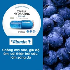 Mặt Nạ BNBG Vita Genic Mask – Cấp Ẩm, Dưỡng Trắng, Làm Dịu, Tăng Đàn Hồi Da - Hộp 10 Miếng 387852