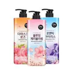 Sữa Tắm Dưỡng Ẩm On The Body 900g - Hương Nước Hoa Thiên Nhiên, Dưỡng Trắng & Làm Mềm Da Cho Mọi Loại Da