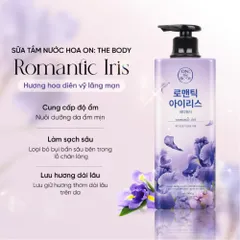 Sữa Tắm Dưỡng Ẩm On The Body 900g - Hương Nước Hoa Thiên Nhiên, Dưỡng Trắng & Làm Mềm Da Cho Mọi Loại Da