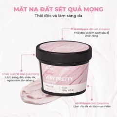 Mặt Nạ Đất Sét Aperire 120g - Thải Độc, Se Khít Lỗ Chân Lông, Dưỡng Sáng Da Cho Mọi Loại Da - Sản Phẩm Chăm Sóc Da Hàn Quốc