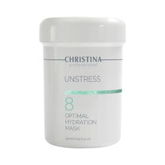 Mặt Nạ Dưỡng Ẩm Christina Unstress 8 250ml - Cấp Ẩm, Giảm Kích Ứng, Phục Hồi Da, Dưỡng Ẩm Sâu Cho Mọi Loại Da