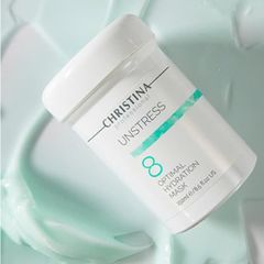 Mặt Nạ Dưỡng Ẩm Christina Unstress 8 250ml - Cấp Ẩm, Giảm Kích Ứng, Phục Hồi Da, Dưỡng Ẩm Sâu Cho Mọi Loại Da