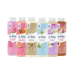 Sữa Tắm St.Ives 650ml – Cam Chanh, Yến Mạch, Muối Biển, Hoa Hồng – Dưỡng Ẩm, Dưỡng Da Body Wash