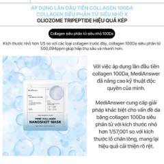 Mặt Nạ Dạng Thạch Collagen MediAnswer Nanoshot – Làm Dịu, Dưỡng Sáng & Se Khít Lỗ Chân Lông