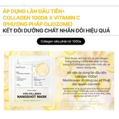 Mặt Nạ Dạng Thạch Collagen MediAnswer Nanoshot – Làm Dịu, Dưỡng Sáng & Se Khít Lỗ Chân Lông