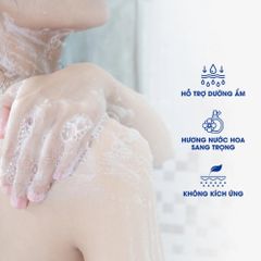 Sữa Tắm Cá Ngựa Perfume Algemarin 600ml – Dưỡng Trắng Da, Lưu Hương Nước Hoa Sang Trọng, Làm Sạch Dịu Nhẹ, Dưỡng Ẩm Tự Nhiên