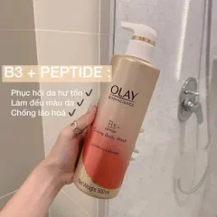 Sữa Tắm Trắng Da, Dưỡng Ẩm, Phục Hồi Olay B3+ Bodyscience Vitamin C Thái Lan 500ml