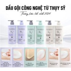 Bộ Dầu Gội Xả Nấm Truffle Elvawell 1000ml - Phục Hồi Tóc Hư Tổn, Giảm Gàu, Kiểm Soát Dầu Bết, Dưỡng Mềm Mượt