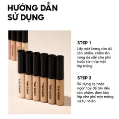 Kem Che Khuyết Điểm The Saem Cover Perfection 6.5g - Che Khuyết Điểm Tự Nhiên, Giữ Lớp Trang Điểm Lâu, Dễ Dàng Sử Dụng