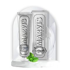 Kem Đánh Răng MARVIS Whitening Mint 85ml - Bạc Hà Mát Lạnh Nhập Khẩu Ý - Giúp Trắng Răng & Hơi Thở Thơm Mát