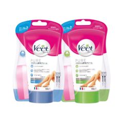 Kem Tẩy Lông Veet Nhật Bản 150g + Kèm Bông Mút -Làm Sạch Lông Nhanh Chóng, Dưỡng Da Mịn Màng 387928