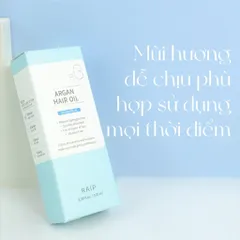 Tinh Dầu Dưỡng Tóc RAIP R3 Argan Hair Oil 100ml – Phục Hồi, Mềm Mượt, Giảm Xơ Rối