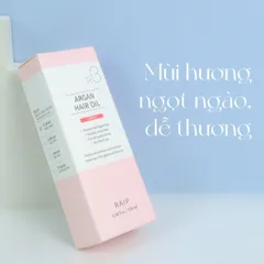 Tinh Dầu Dưỡng Tóc RAIP R3 Argan Hair Oil 100ml – Phục Hồi, Mềm Mượt, Giảm Xơ Rối