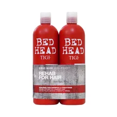 Dầu Gội Xả Tigi Bed Head Đỏ 750ml – Phục Hồi Tóc Hư Tổn Cấp Độ 3, Suôn Mượt, Giảm Xơ Rối 387931
