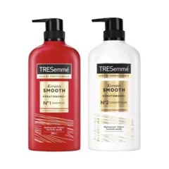 Dầu Gội Xả Tresemmé Keratin Smooth Thái Lan 370ml – Phục Hồi Tóc Hư Tổn, Mềm Mượt Suôn Bóng 387932